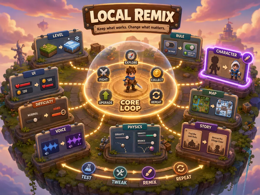 Local Remix preview