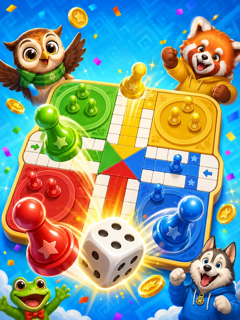 Paw Dice Party game world preview